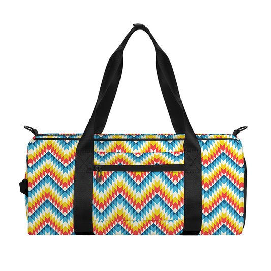 Geometric Native American Pattern Print Gym Bag