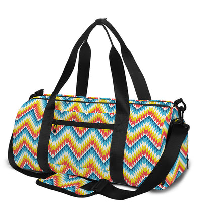 Geometric Native American Pattern Print Gym Bag