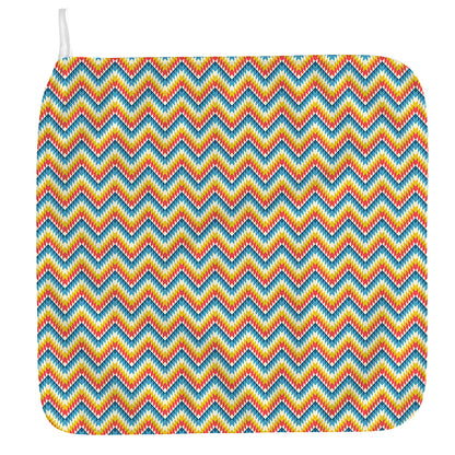 Geometric Native American Pattern Print Hand Towel