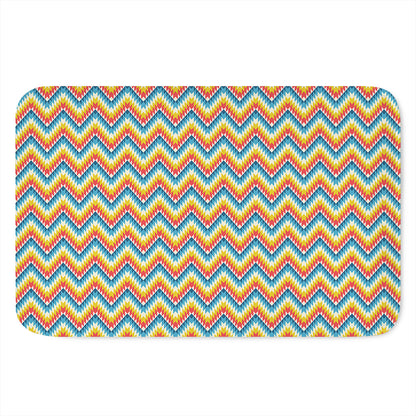 Geometric Native American Pattern Print Indoor Door Mat