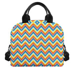 Geometric Native American Pattern Print Insulated Lunch Bag