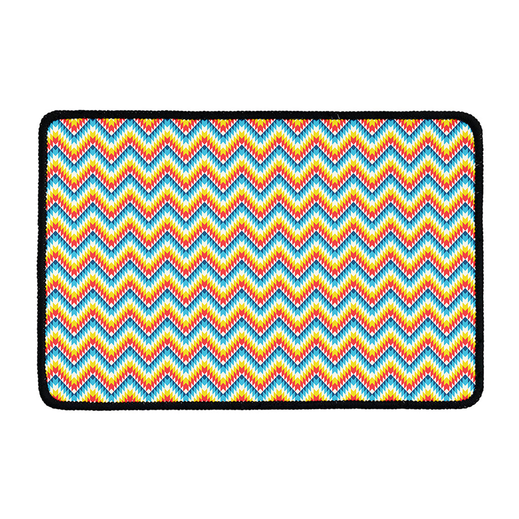 Geometric Native American Pattern Print Kitchen Mat