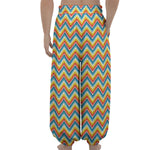 Geometric Native American Pattern Print Lantern Pants