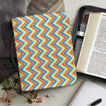Geometric Native American Pattern Print Leather Bible Cover