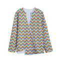 Geometric Native American Pattern Print Long Sleeve Short Coat