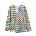 Geometric Native American Pattern Print Long Sleeve Short Coat
