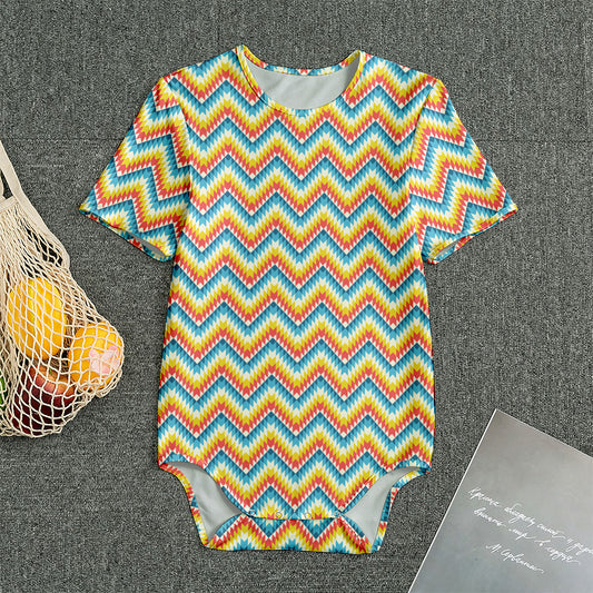 Geometric Native American Pattern Print Men's Bodysuit