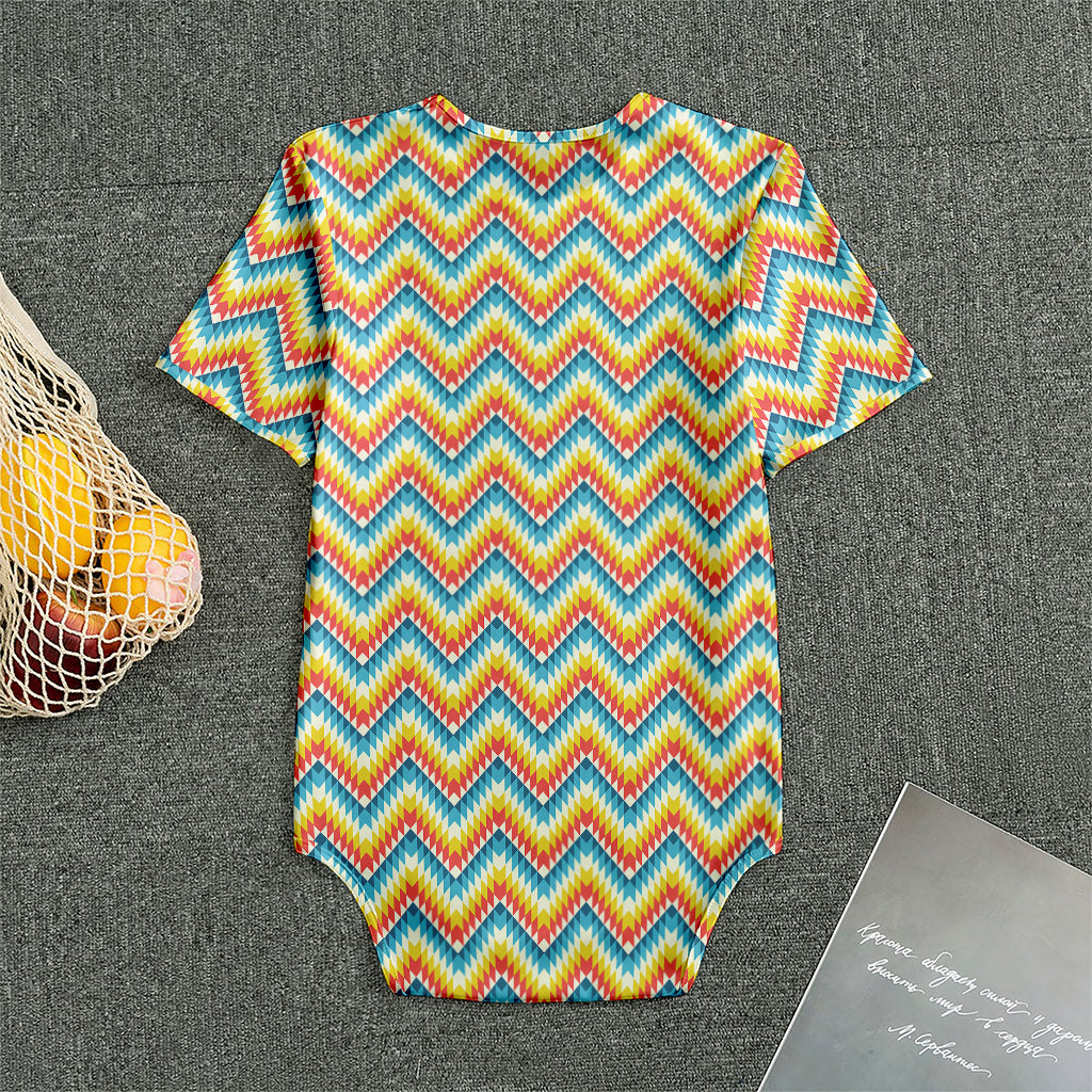 Geometric Native American Pattern Print Men's Bodysuit