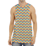 Geometric Native American Pattern Print Men's Muscle Tank Top