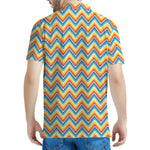 Geometric Native American Pattern Print Men's Polo Shirt