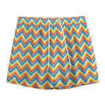 Geometric Native American Pattern Print Mesh Shorts