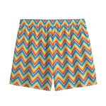 Geometric Native American Pattern Print Mesh Shorts