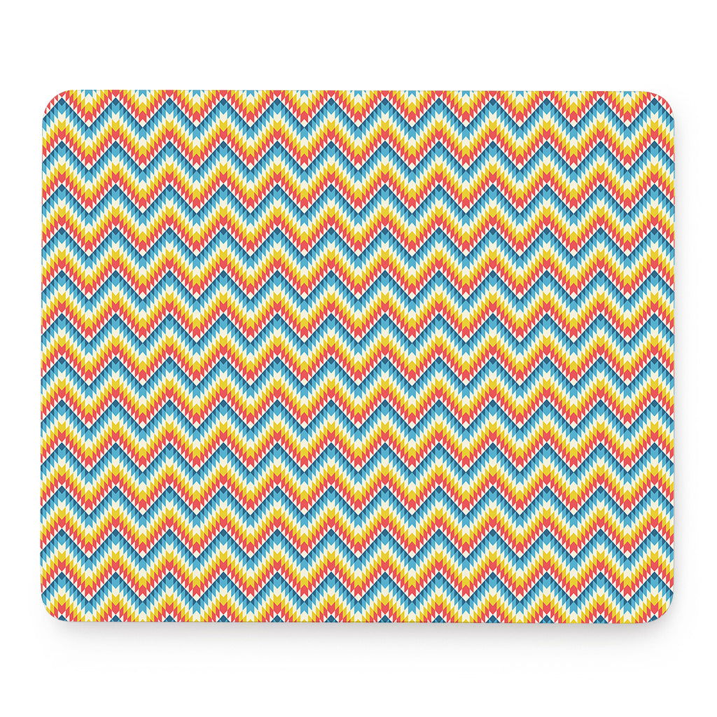 Geometric Native American Pattern Print Mouse Pad