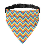 Geometric Native American Pattern Print Over The Collar Dog Bandana