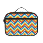 Geometric Native American Pattern Print Portable Lunch Bag