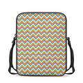 Geometric Native American Pattern Print Rectangular Crossbody Bag