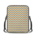 Geometric Native American Pattern Print Rectangular Crossbody Bag