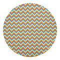 Geometric Native American Pattern Print Round Blanket