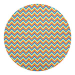 Geometric Native American Pattern Print Round Blanket