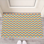 Geometric Native American Pattern Print Rubber Doormat