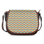 Geometric Native American Pattern Print Saddle Bag