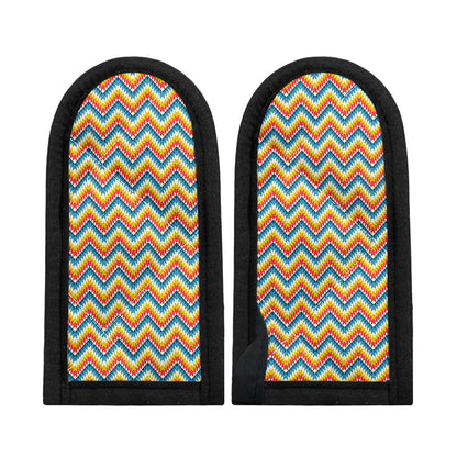 Geometric Native American Pattern Print Skillet Handle Cover