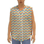 Geometric Native American Pattern Print Sleeveless Baseball Jersey