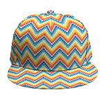 Geometric Native American Pattern Print Snapback Cap