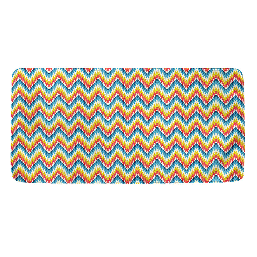 Geometric Native American Pattern Print Towel