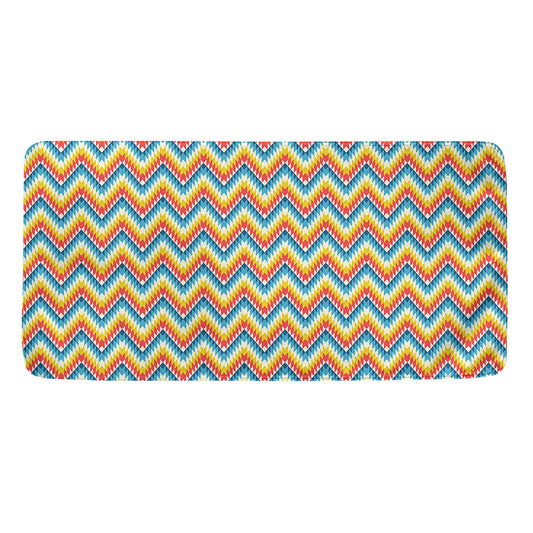 Geometric Native American Pattern Print Towel
