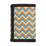 Geometric Native American Pattern Print Trifold Wallet