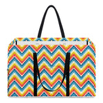 Geometric Native American Pattern Print Utility Tote Bag