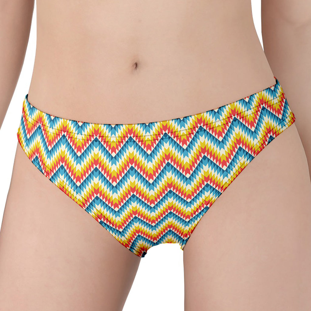 Geometric Native American Pattern Print Women's Panties