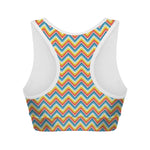 Geometric Native American Pattern Print Women's Sports Bra