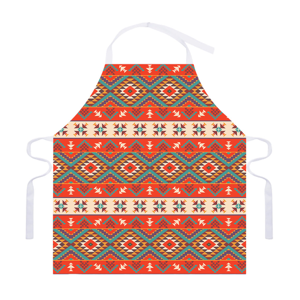 Geometric Native Navajo Print Adjustable Apron