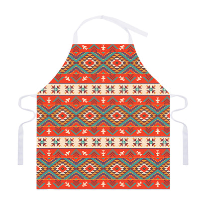 Geometric Native Navajo Print Adjustable Apron