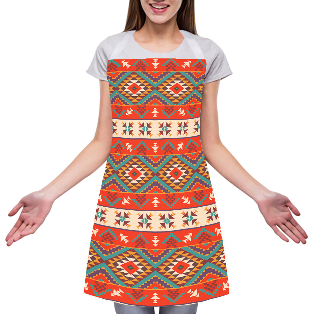 Geometric Native Navajo Print Adjustable Apron