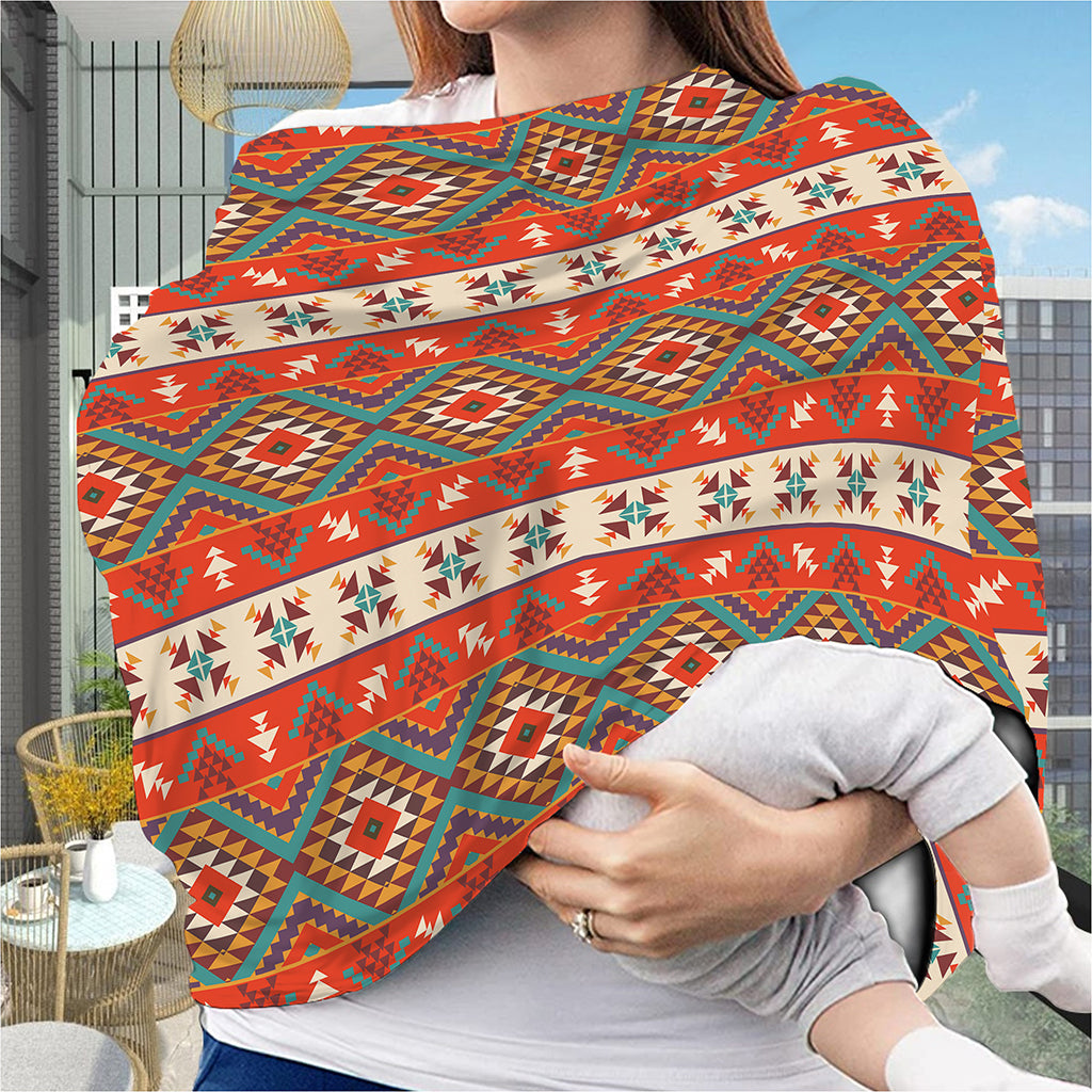 Geometric Native Navajo Print Baby Seat Cover
