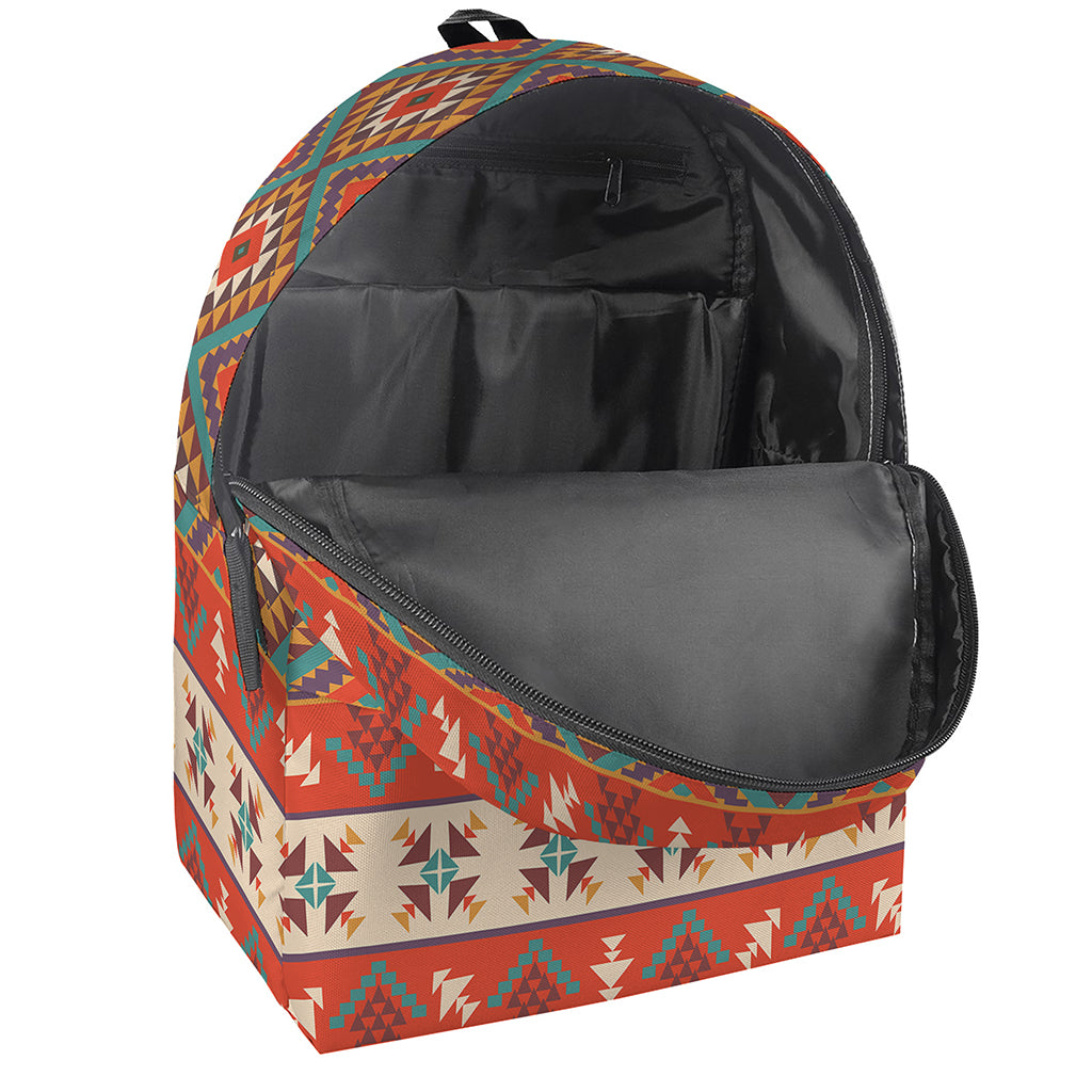 Geometric Native Navajo Print Backpack