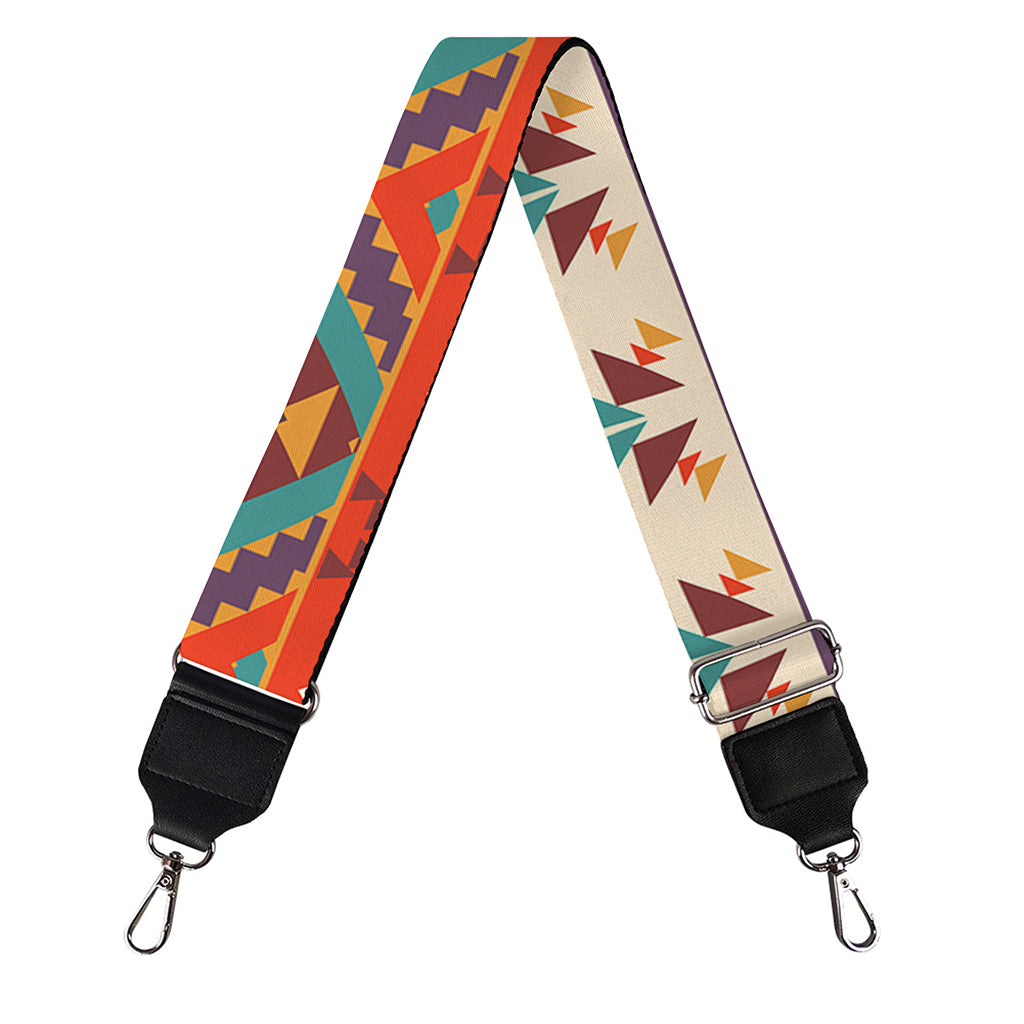 Geometric Native Navajo Print Bag Strap