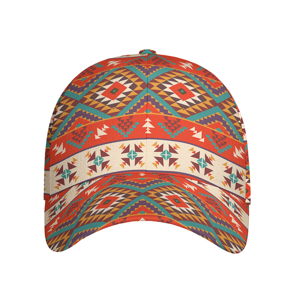 Geometric Native Navajo Print Baseball Cap