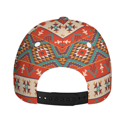 Geometric Native Navajo Print Baseball Cap