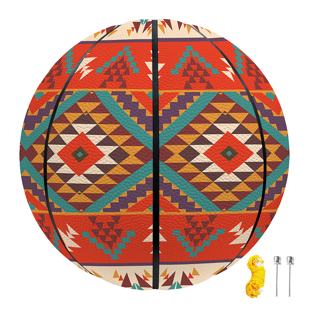 Geometric Native Navajo Print Basketball