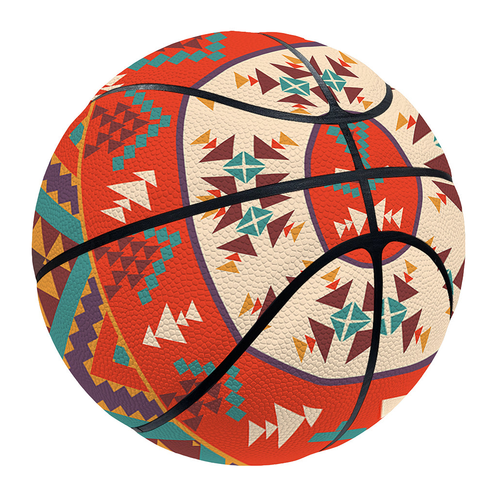 Geometric Native Navajo Print Basketball
