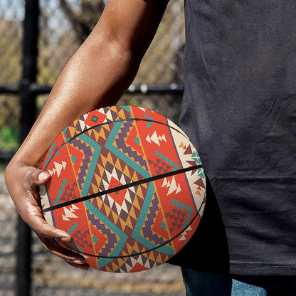 Geometric Native Navajo Print Basketball