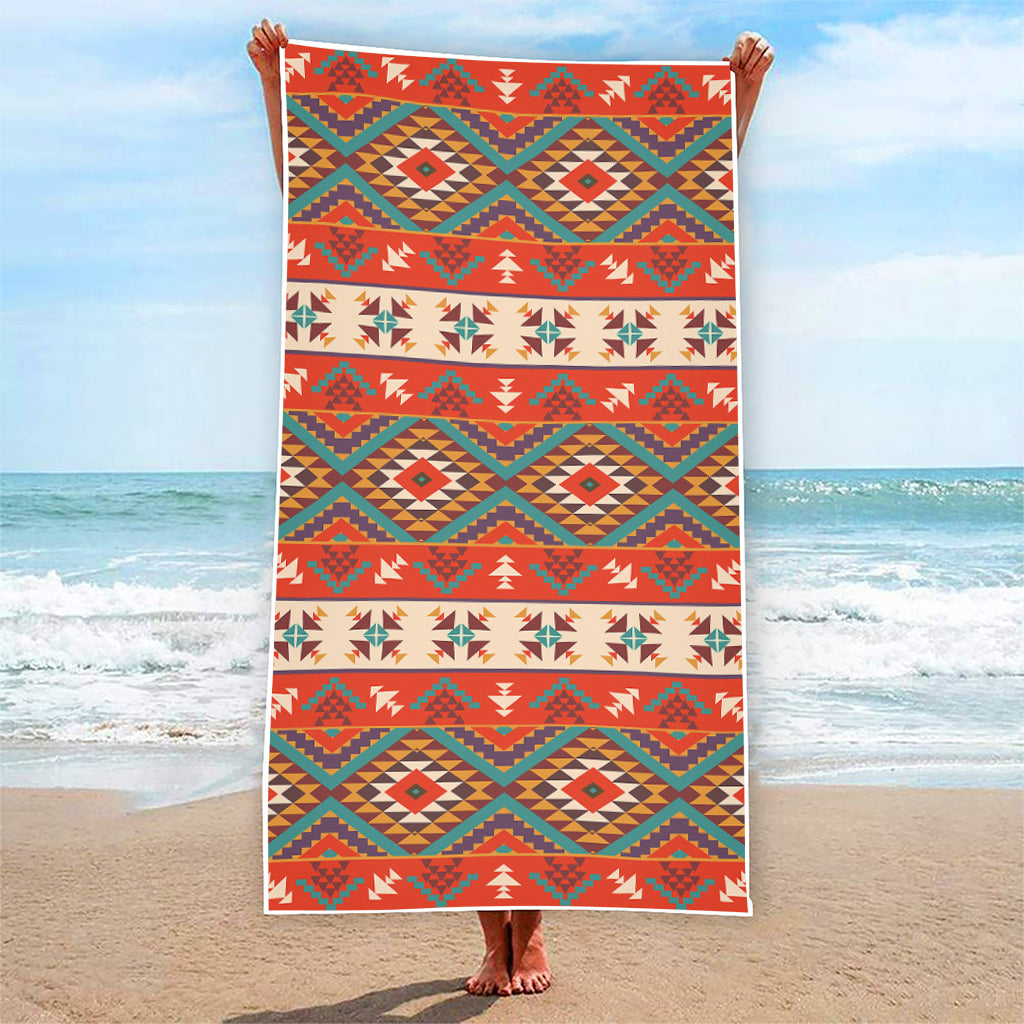 Geometric Native Navajo Print Beach Towel