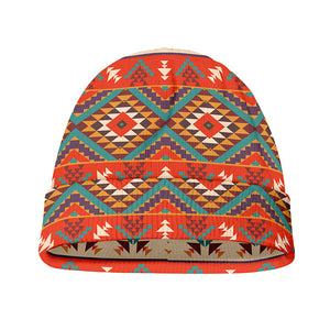 Geometric Native Navajo Print Beanie