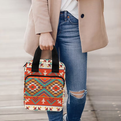 Geometric Native Navajo Print Bible Tote Bag