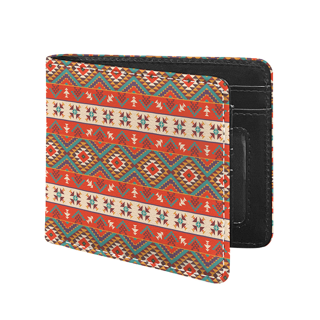 Geometric Native Navajo Print Bifold Wallet