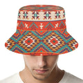 Geometric Native Navajo Print Bucket Hat